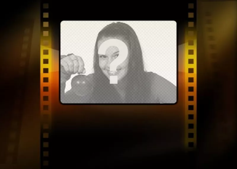 Coloque sua foto em um frame do filme. Cn Photomontage filme sua