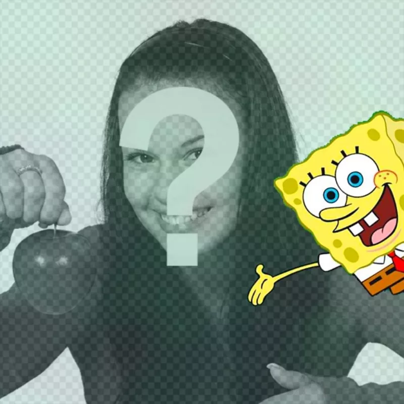 Coloque sua foto com Sponge Bob on-line. ..