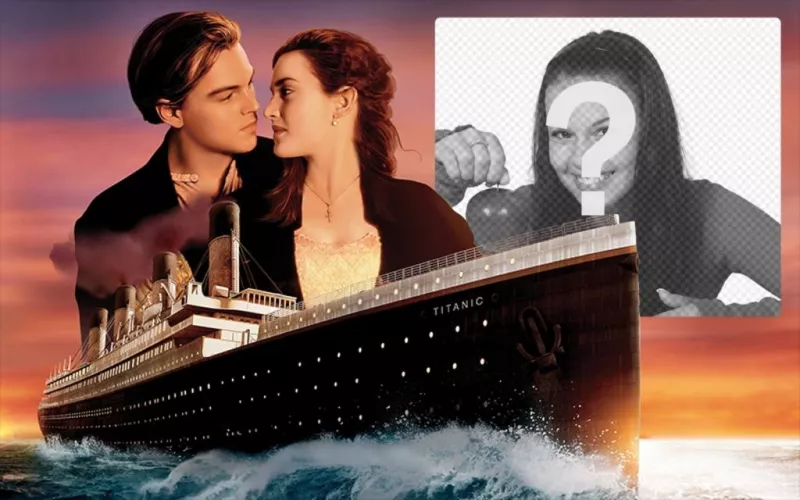 Foto frame do filme Titanic ..