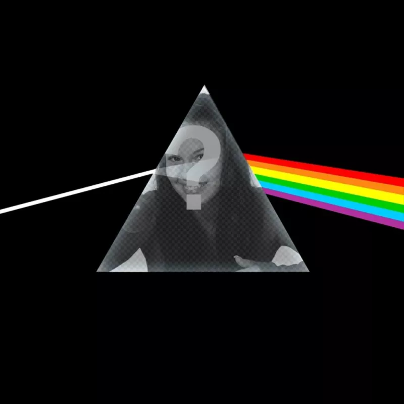 Fotomontagem com o Pink Floyd CD ..