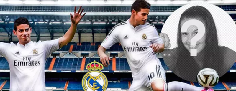 Foto da capa para Facebook com James Rodriguez ..