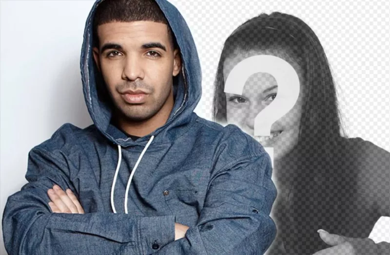 Sua foto com Drake com este efeito para editar ..