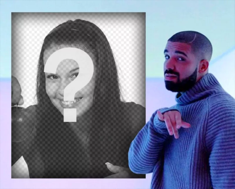 Efeito para sua foto com Drake em sua Hotline vídeo da música que bling ..