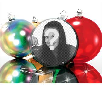 assembleia natal colocar sua foto em uma bola natal muito engracado