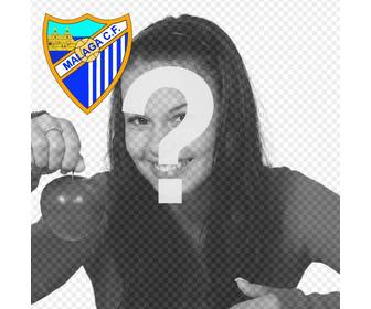 adicione sua foto do perfil do malaga clube futebol escudo online e gratuito