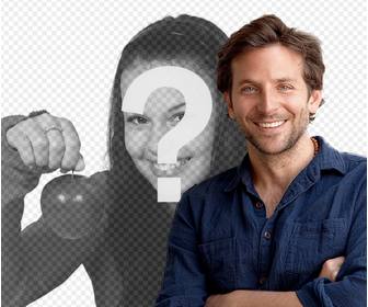 fotomontagem com bradley cooper colocar sua foto e aparecer com ele na foto