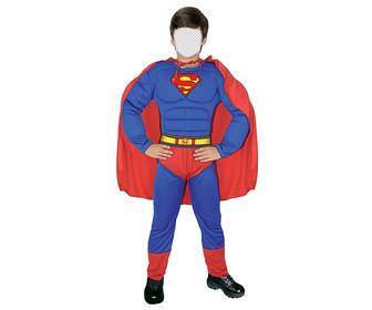fotomontagem livre disfarcar o seu filho superman
