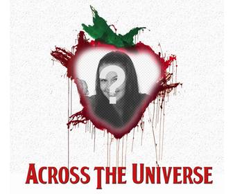 frame retrato parte da across the universe cartaz