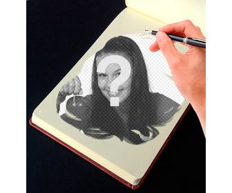 fotomontagem um sketchbook transformar suas fotos em obras arte
