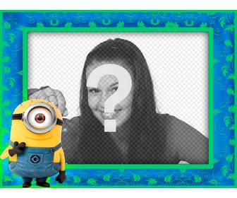 moldura com minion do filme quotgru despicable mequot