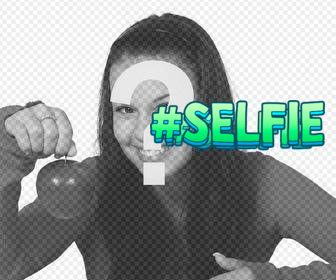 etiqueta selfie online colocar em suas fotos