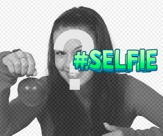 etiqueta selfie online colocar em suas fotos