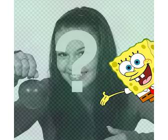 coloque sua foto com sponge bob on-line