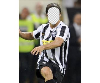 fotomontagem diego da juventus colocar um rosto