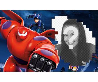 moldura big hero 6