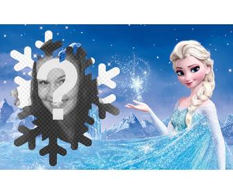 fotomontagem com elsa