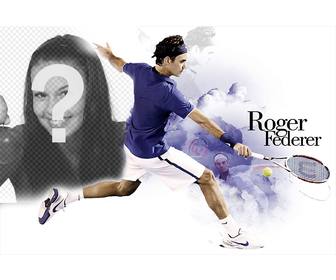 colagem roger federer