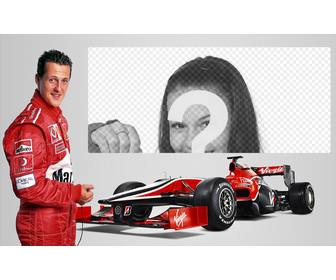 michael schumacher collage