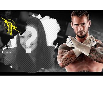 colagem suas fotos com cm punk