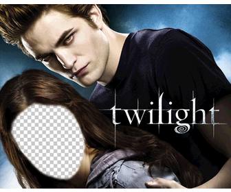 fotomontagem aparecer cartaz do crepusculo filme bella