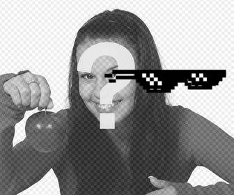 oculos pixelated adesivos negocio com ele meme