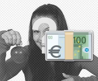 etiqueta cem euros voce pode inserir em suas imagens on-line