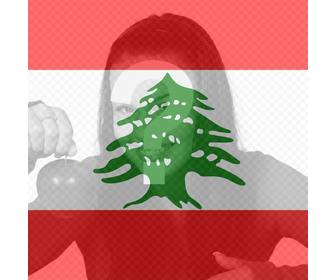 bandeira do libano colocar em sua imagem perfil rede social