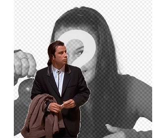 meme travolta confuso colocar sua imagem fundo travoltaconfused