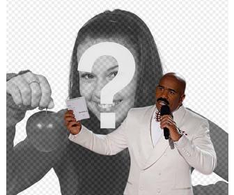 efeito da foto meme steve harvey fazer upload uma foto