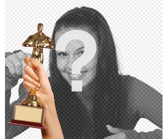 fotomontagens com os premios oscar