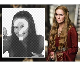 envie sua foto com rainha cersei