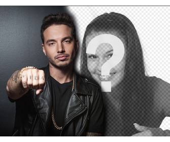 voce gosta reggaeton em seguida fazer upload sua foto com j balvin