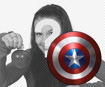 captain americas escudo voce pode adicionar em suas fotos