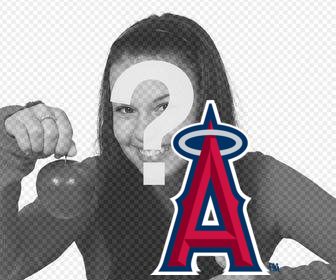 logo angeles angels of anaheim tean colocar em suas fotos