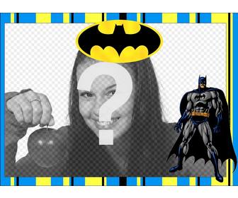 livre quadro batman personalizar com as suas fotos