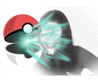 pegar seus amigos com foto efeito uma pokeball editar abertura