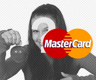 logo master card voce pode colar em suas fotos e ter efeito