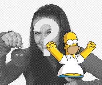 cole homer simpson celebrar qualquer lugar em seu efeito foto fotos