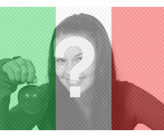 bandeira italia montagens fotograficas online