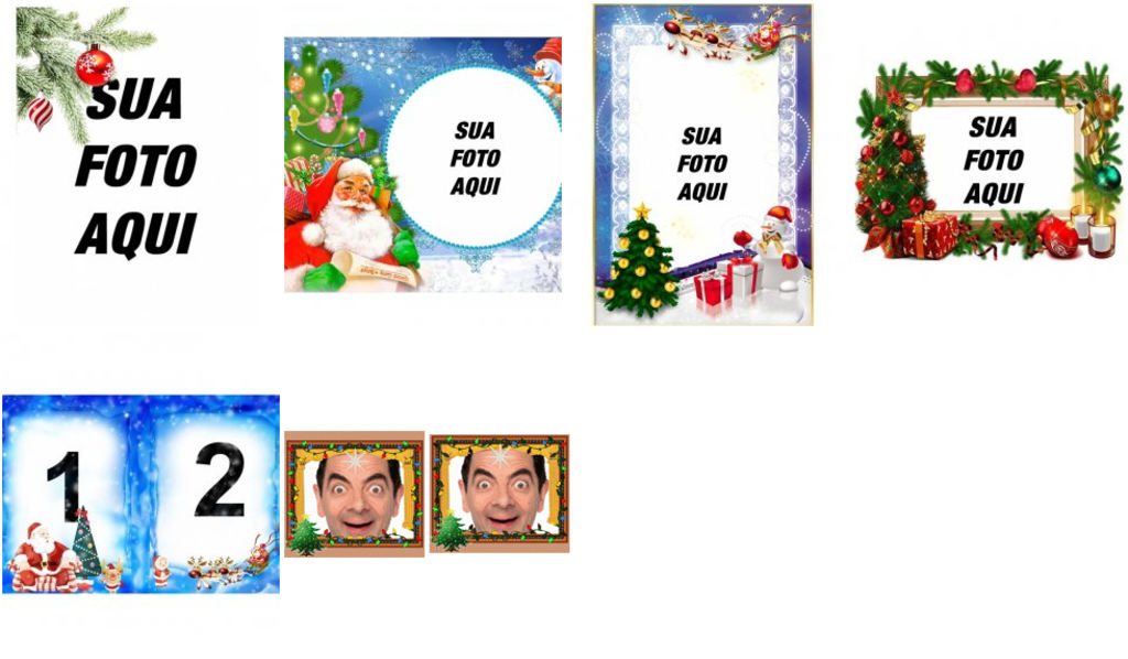 Árvores de Natal quadros originais de você