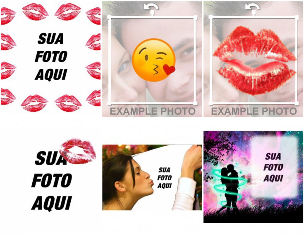 Beijos em suas fotos com esses efeitos de fotografia gratuitos