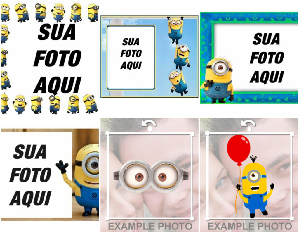 Efeito da foto do filme Despicable Me e os Minions para suas fotos