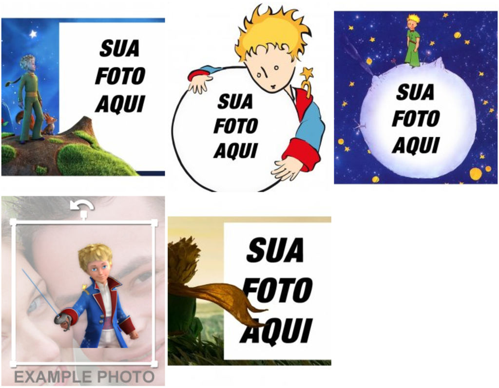 Efeitos de fotografia de O Pequeno Príncipe para as suas fotos