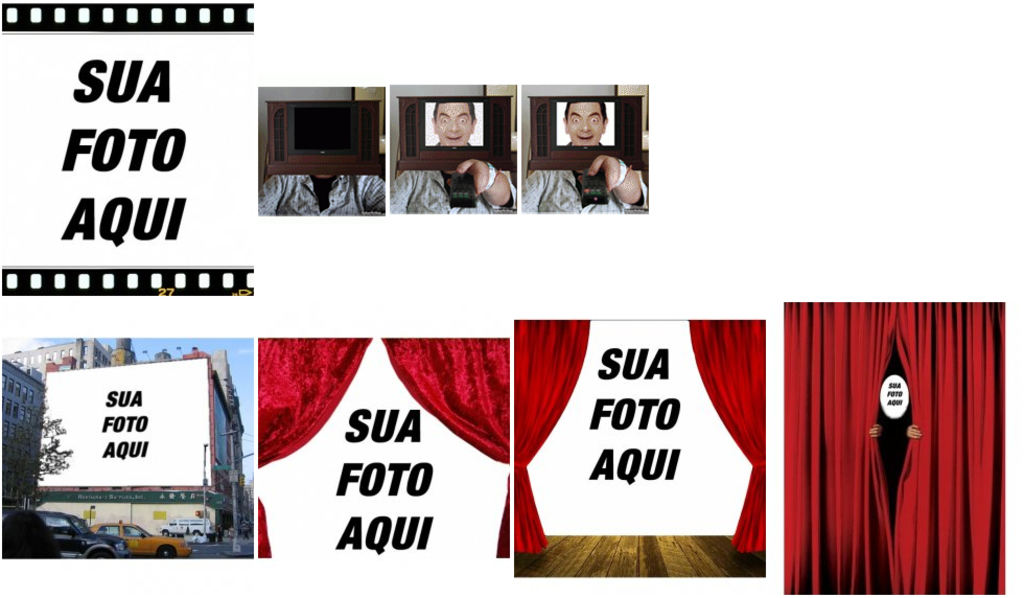 Efeitos fotográficos teatros, treatro ou cortinas vermelhas para decorar suas imagens.