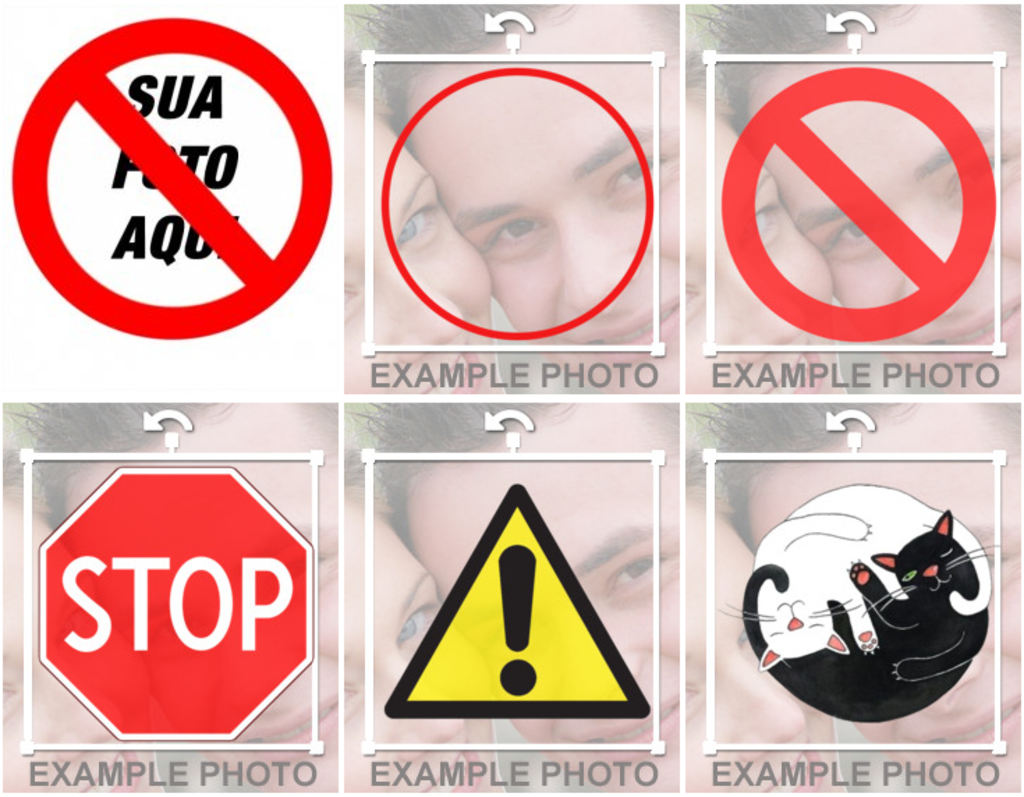 Efeitos para suas fotos com símbolos