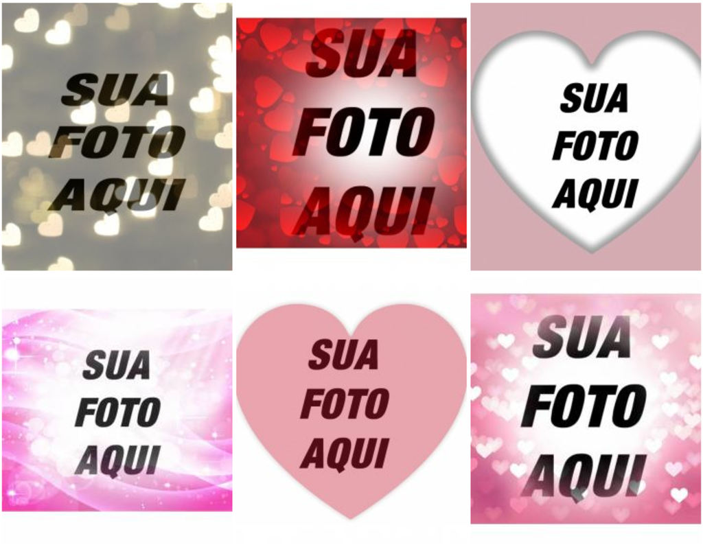 Filtros para as suas fotos com corações e amor