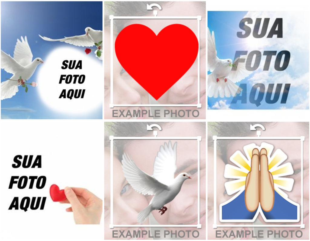 Foto efeitos do NO WAR para suas fotos