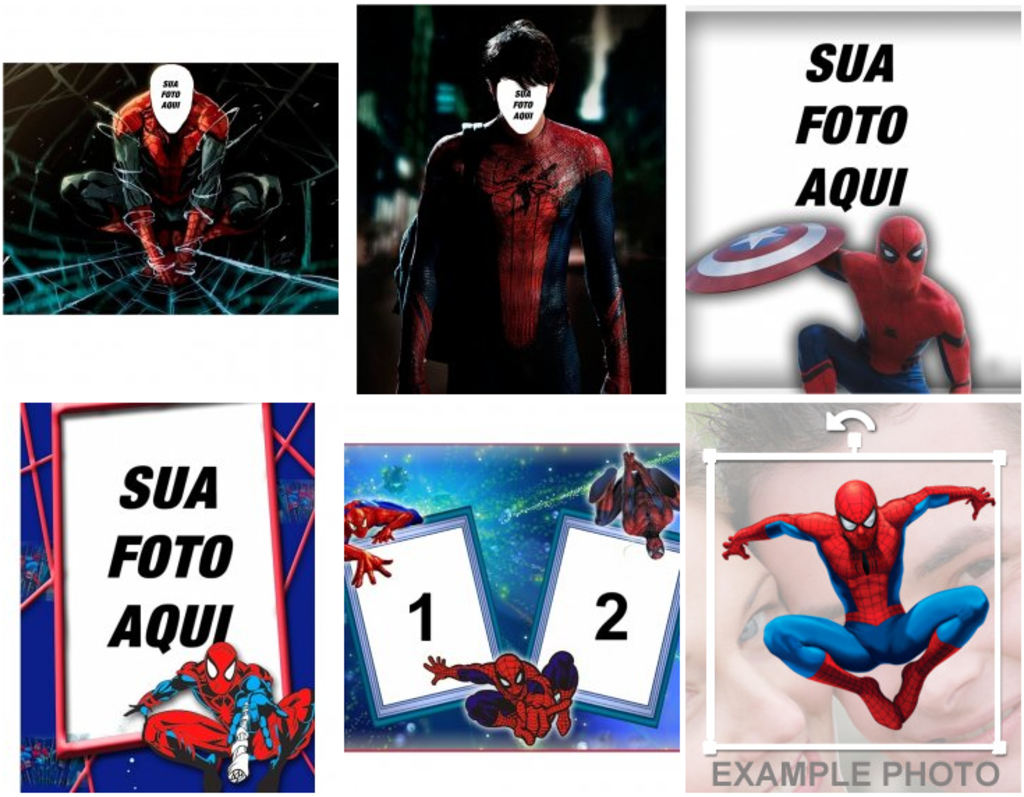 Fotomontagem on-line Spiderman