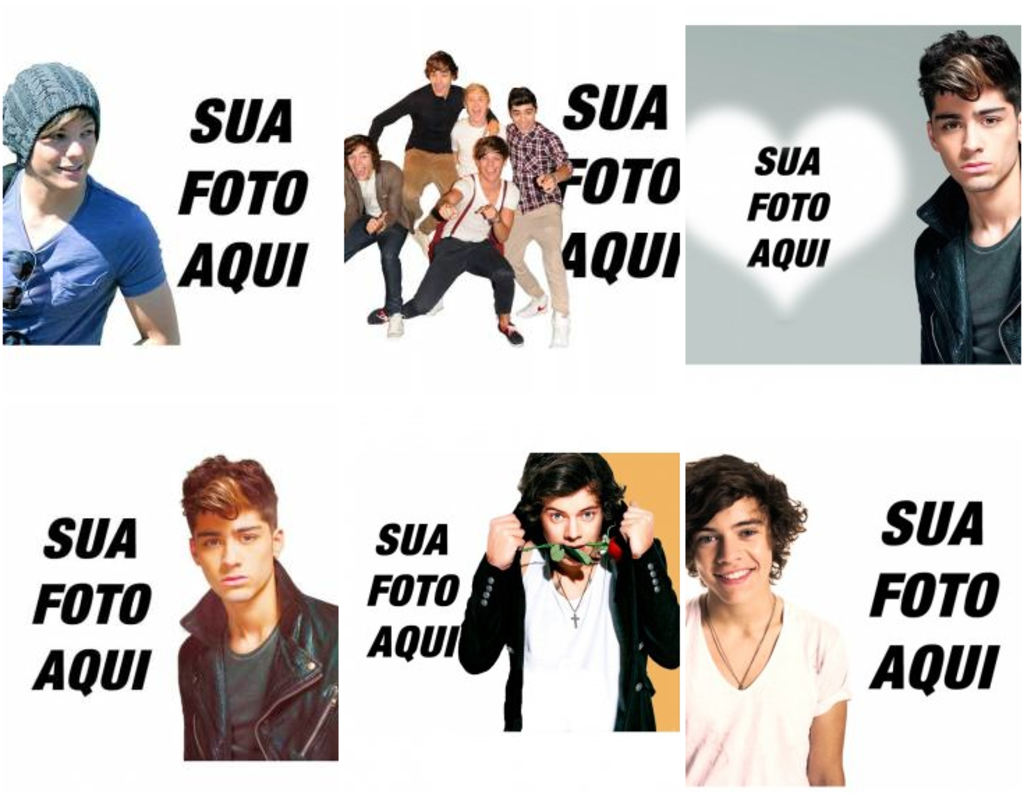 Fotomontagens com One Direction