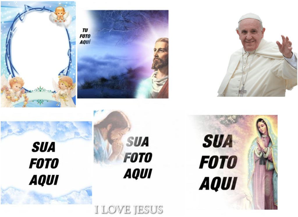 Fotomontagens religiosos on-line